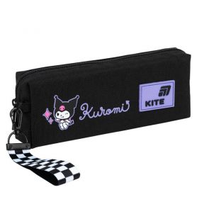 Пенал Kite на молнии, 1 отделение, Kuromi 19х6,5х3,5см