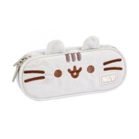Пенал YES на блискавці, овальний, органайзер, Pusheen 22х9х5см Пенал YES на блискавці, овальний, органайзер, Pusheen 22х9х5см