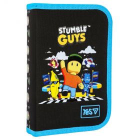 Пенал 1Вересня 1 отделение, без наполнения, 2разворота, Stumble Guys