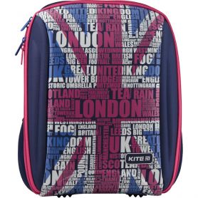 Рюкзак Kite Education 732 London 2 відділення, ортопедична спинка, 2бічні кишені