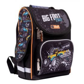 Рюкзак Smart каркас PG-11 Big Foot ортопедична спинка, 2бічні, 1передня кишені