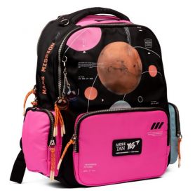 Рюкзак YES TS-93 Andre Tan Space dark pink 1відділення, ущільнена спинка, 4 кишені