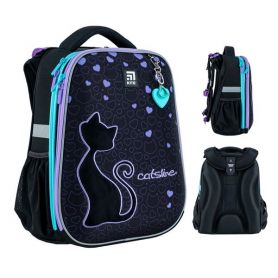 Рюкзак Kite Education 531 Catsline 2відділення, ортопедична спинка, 2бічні кишені
