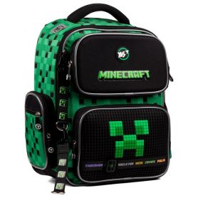 Рюкзак YES S-101 Minecraft 1відділення, ортопедична спинка, 2бічні, 2передні кишені