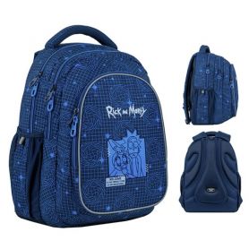Рюкзак Kite Education Teens 8001 Rick and Morty 2відділення, ортопедична спинка