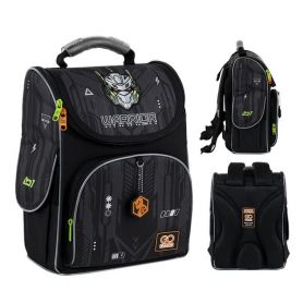 Рюкзак GoPack Education каркасний 5001S-8 Warrior ортопедична спинка