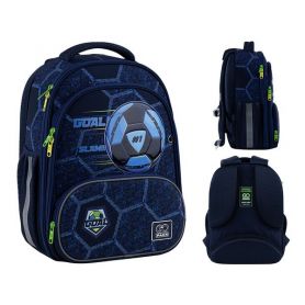 Рюкзак GoPack Education каркасний 597M-6 Goal ортопедична спинка