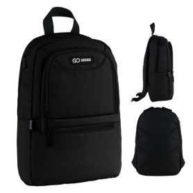 Рюкзак GoPack Education Teens 119S-1, 1відділення, анатомічна спинка, 2 передні кишені, чорний