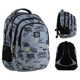 Рюкзак GoPack Education Teens 162M-4 3відділення, анатомічна спинка, 2бічні, 1передня кишеня