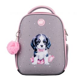 Рюкзак YES EVA H-100 Doggy Princess 2 відділення, ортопедична спинка+Подарунок сумка для взуття