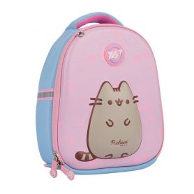 Рюкзак дошкільний YES К-33 Pusheen 1відділення., 25х20х9см, рожевий