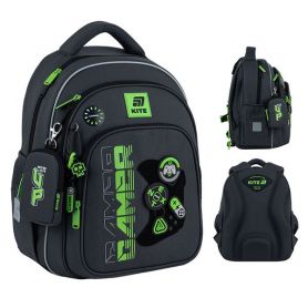 Рюкзак Kite Education 763 Gamer 2відділення, ортопедична спинка