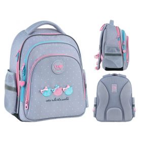 Рюкзак GoPack Education 2606S Cat's Rules, 2отделения, анатомическая спинка