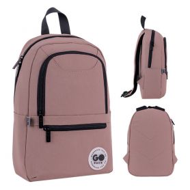 Рюкзак GoPack Education Teens 119S 1відділення, анатомічна спинка, 2 передні кишені, коричневий