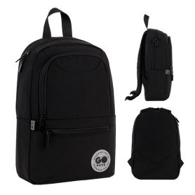 Рюкзак GoPack Education Teens 119S 1відділення, анатомічна спинка, 2 передні кишені, чорний