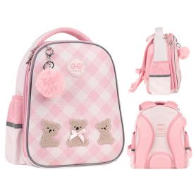 Рюкзак GoPack Education напівкаркасний 165S Teddy Bears