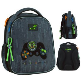Рюкзак Kite Education 555S Good Game 1 відділення, ортопедична спинка, 2бічні кишені