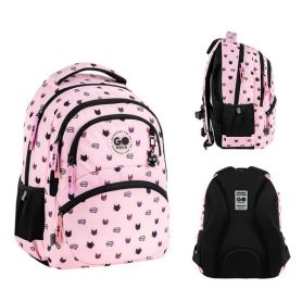Рюкзак GoPack Education 175M-1 Meow Cats, 2відділення, анатомічна спинка