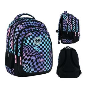 Рюкзак GoPack Education Teens 162M-2 3відділення, анатомічна спинка, 2бічні, 1передня кишеня
