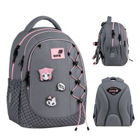 Рюкзак Kite Education 700M Meow 2відділення, ортопедична спинка