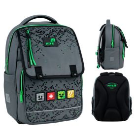 Рюкзак Kite Education 772M Pixel 2відділення, ортопедична спинка