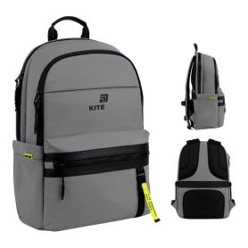 Рюкзак Kite Education Teens 2721L Grey 2відділення ущільнена спинка