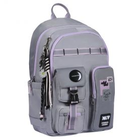 Рюкзак YES TS-43L Rebel Soul 2 отделения, ортопедическая спинка, 5 карманов