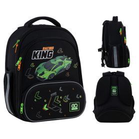 Рюкзак GoPack Education каркасный 597M-5 Rasing King ортопедическая спинка Рюкзак GoPack Education каркасный 597M-5 Rasing King ортопедическая спинка