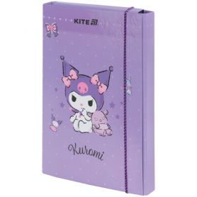 Папка для зошитів В-5 картон на гумці Kuromi Kite