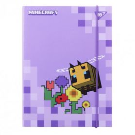 Папка для зошитів В-5 картон на гумці Minecraft.Spring YES