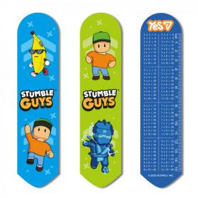 Закладка пластикова 2D Yes Stumble Guys Heroes