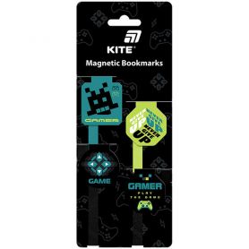 Закладки з магнітом Kite Next Level (набір 4шт ) Закладки з магнітом Kite Next Level (набір 4шт )