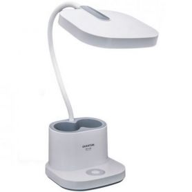 Світильник настільний 6W (світодіодний) білий, літій-іонним акумулятором 18650, Quantum