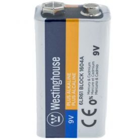 Елемент живлення Westinghouse V9 (крона)1шт (лужна)