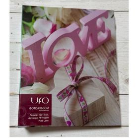 Фотоальбом 10х15х200 UFO PP-46200 Pink Love