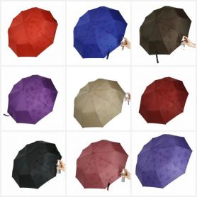 Парасолька жіноча 3 складання, напівавтомат з проявом малюнка