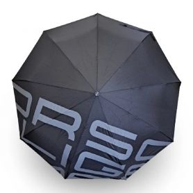 Парасолька чоловіча 3 складання, автомат чорний