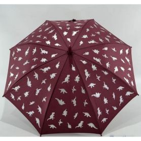 Парасолька дитяча тростина з малюнком поліестер, напівавтомат