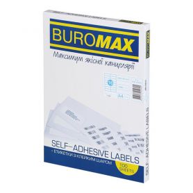Этикетка самоклейка 16шт 105x37,1мм 100л Buromax