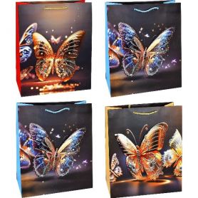 Пакет 32х42,5х11,5см паперовий Метелик