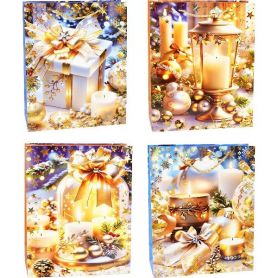 Пакет 18х23х10см паперовий Новий