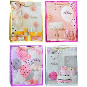 Пакет 31х42х12см паперовий З Днем Народження