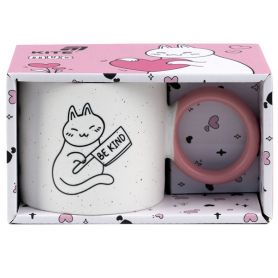 Чашка керамическая 370мл Kite Be kind