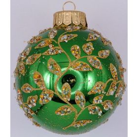 Шар 06см с узорчастым рисунком стекло Шар 06см с узорчастым рисунком стекло