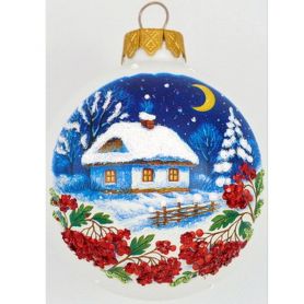 Шар 06,5см Едина Украина стекло Шар 06,5см Едина Украина стекло