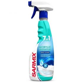 Засіб для миття акрилових ванн Sarmix з тригером 500 мл Засіб для миття акрилових ванн Sarmix з тригером 500 мл