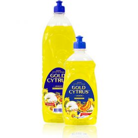 Засіб для миття посуду Gold Cytrus1500мл гель Лимон