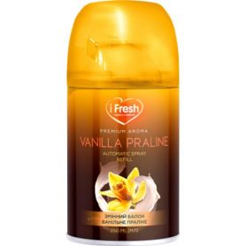 Освіжувач повітря iFresh 250мл автоматичний (змінний балон) Premium Aroma Vanilla Praline