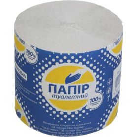 Папір туалетний рулон d90 мм макулатурний