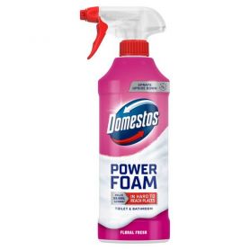 Засіб для унітазу 435мл Domestos піна-спрей Квіткова свіжість